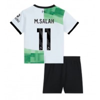 Maglie da calcio Liverpool Mohamed Salah #11 Seconda Maglia Bambino 2023-24 Manica Corta (+ Pantaloni corti)